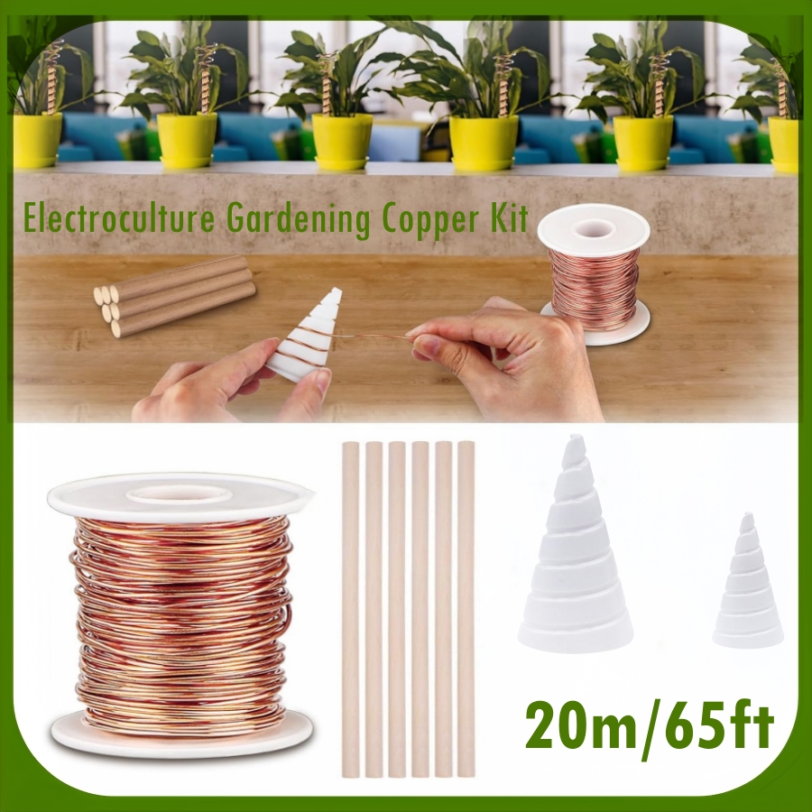Copper Wire Roll - طقم نحاسي للبستنة الكهربائية 20 متر/65