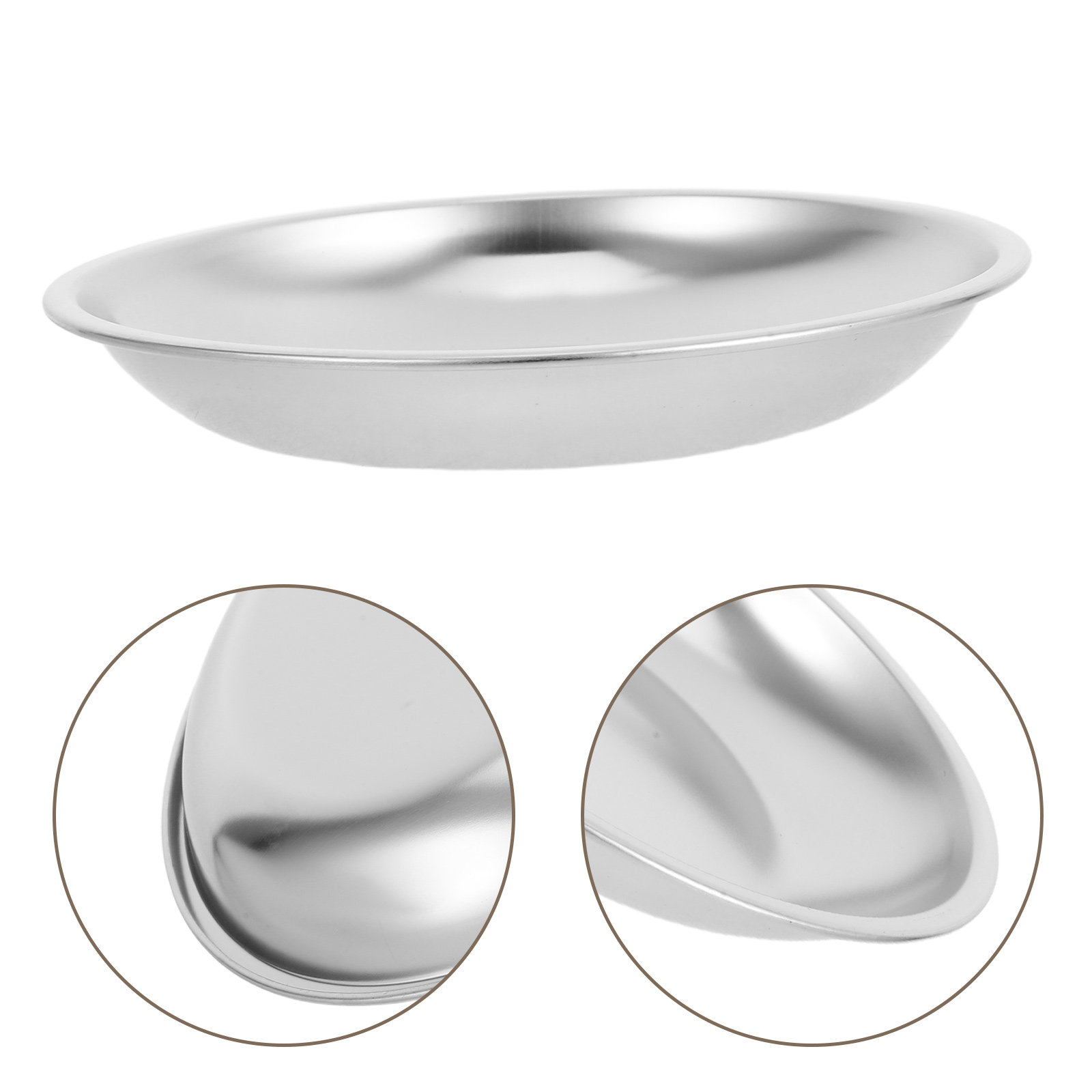 Drip Tray Saucer - صحن أكياس الشاي من الفولاذ المقاوم