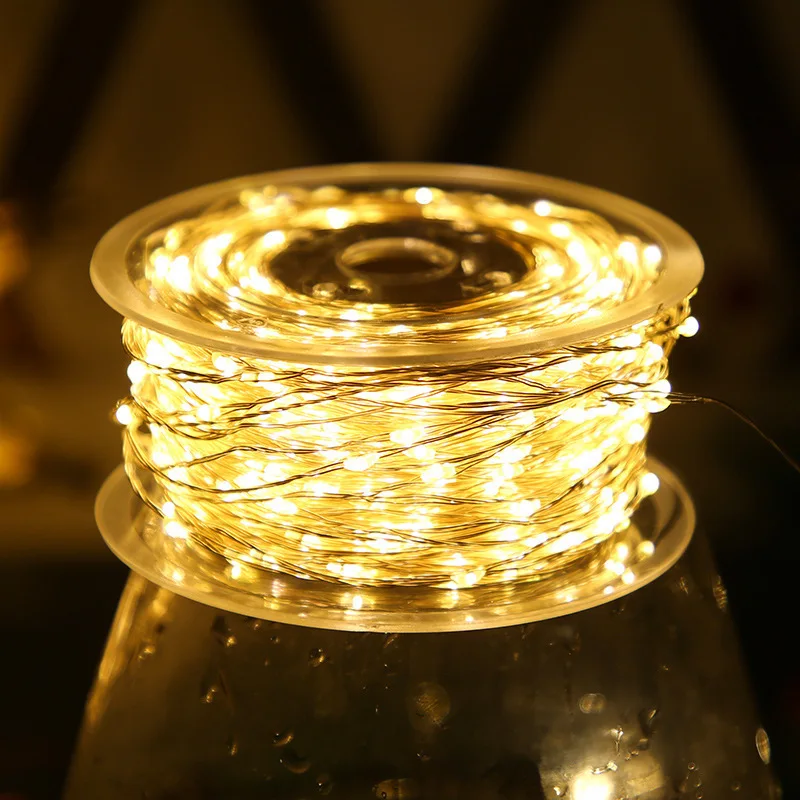 5 متر/10 متر/20 متر LED سلسلة  - مراجعة Copper Wire Roll وسعره