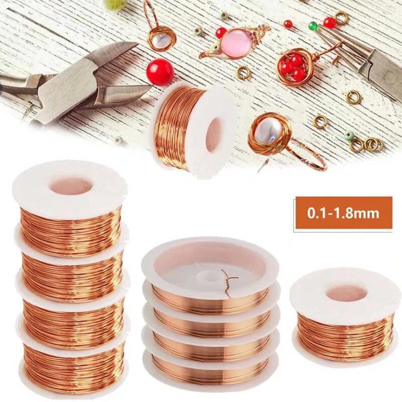 سلك نحاسي نقي بطول 10 أمتار، س - مراجعة Copper Wire Roll وسعره