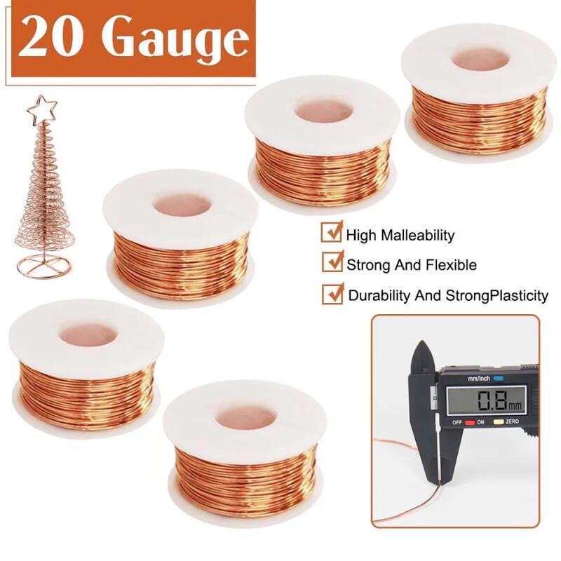سلك نحاسي نقي بطول 10 أمتار، س - مراجعة Copper Wire Roll وسعره
