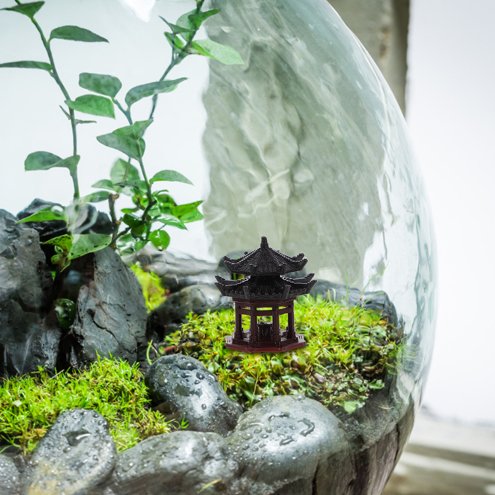 زينة صغيرة متينة بتصميم صيني ل - مراجعة Bonsai Garden Landscape Design وسعره