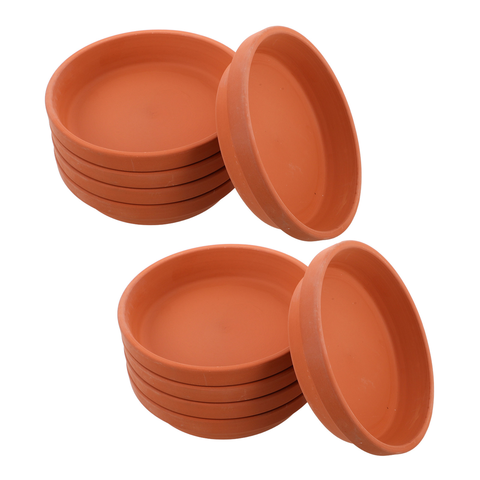 12 قطعة من أطباق أوعية النباتا - مراجعة Drip Tray Saucer وسعره