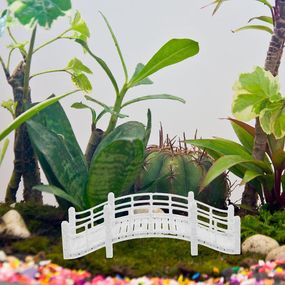 جسر قوسي مصغر للمناظر الطبيعية - مراجعة Bonsai Garden Landscape Design وسعره