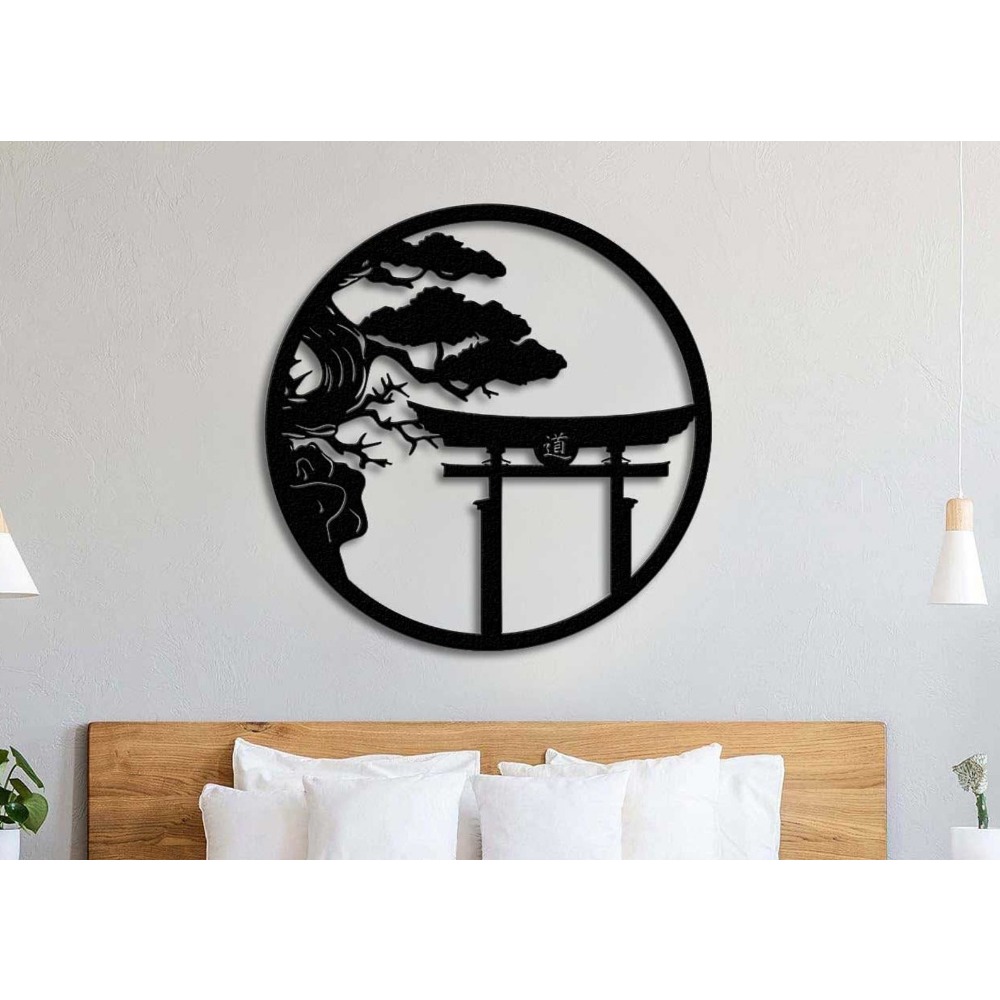 ديكور جداري معدني على شكل شجرة - مراجعة Bonsai Garden Art وسعره