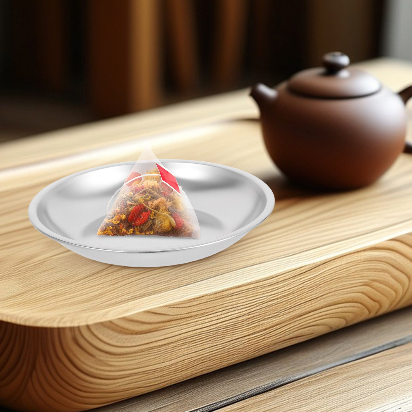 صحن أكياس الشاي من الفولاذ الم - مراجعة Drip Tray Saucer وسعره